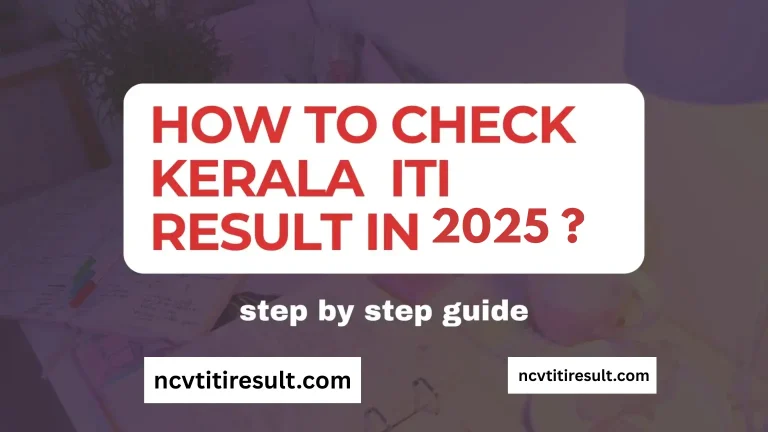Kerala ITI Result 2025: Check at Online 4 Kerala ITI Result 2025: Check at Online