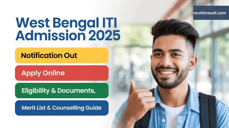 WB ITI Admission 2025: Apply online via WBSCVT portal. 3 WB ITI Admission 2025: Apply online via WBSCVT portal.
